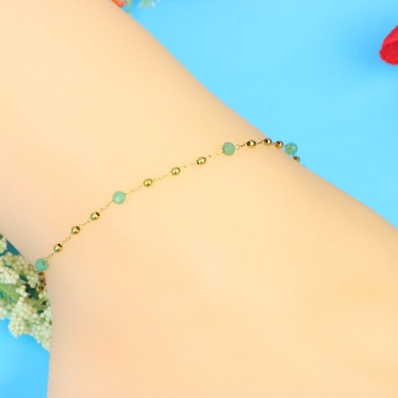 Elegant Handmade Anklet – Perfect for Women & Girls | Ideal Gift Option, DYC1373 - Picture 5 of 7